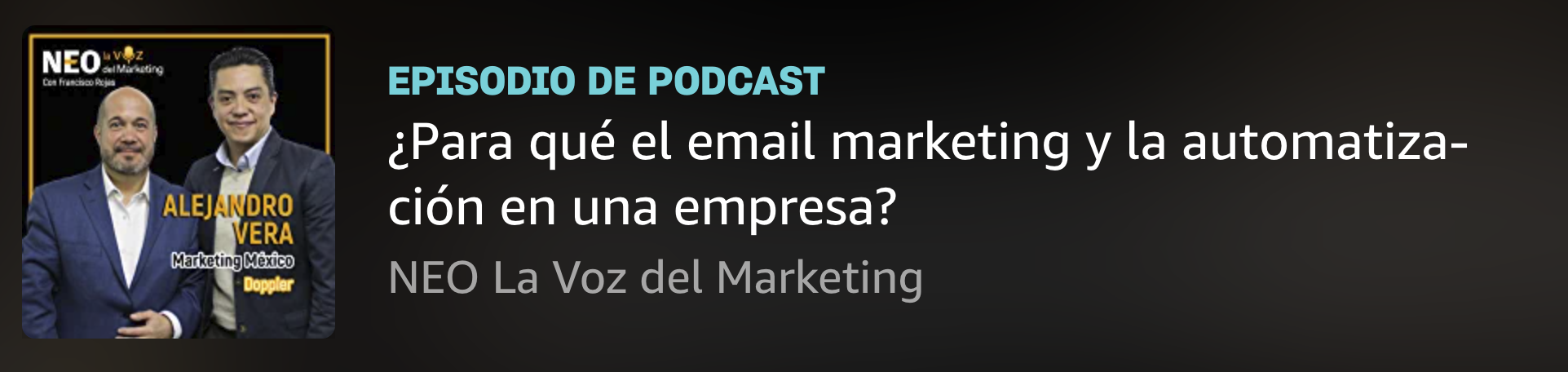 Neo, la voz del Marketing