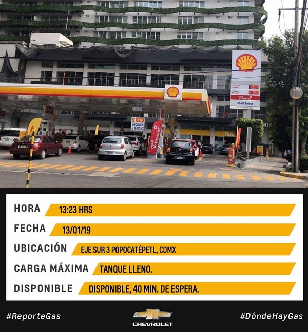 Imagen de la cuenta de Chevrolet México en Facebook