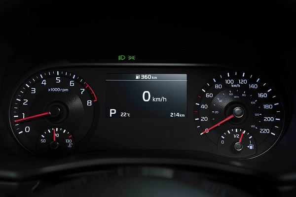 Kia Soul 2020 tablero
