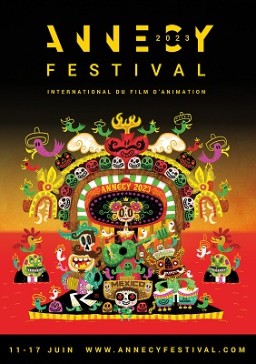 Annecy develó el cartel para el Festival Internacional de Cine de Animación 2023