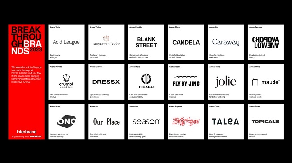 Interbrand lanza Breakthrough Brands 2023