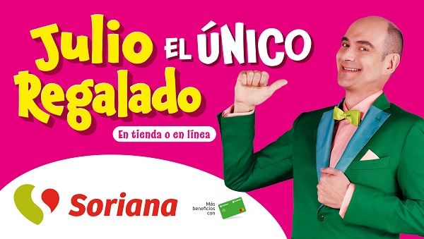 Julio Regalado 2024 promete a sus clientes +ahorros, +productos,  y +promociones 