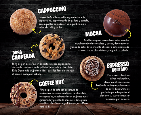 Krispy Kreme celebra el día del café con Donas Coffee Doughnuts
