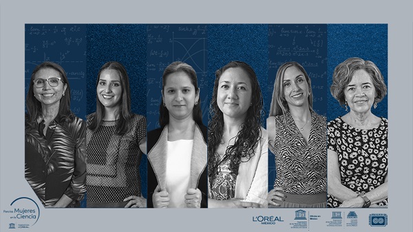 6 científicas mexicanas premiadas por L´Oréal México, la UNESCO, CONALMEX y la AMC