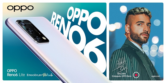 Oppo confirma a Maluma como embajador de la serie Reno