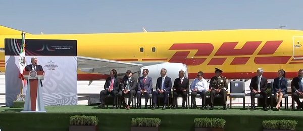 DHL Express México inicia la operación de vuelos de carga en el AIFA