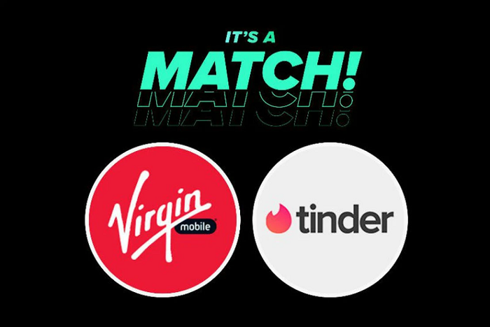 Virgin Mobile y Tinder anuncian alianza para hacer “match” en febrero
