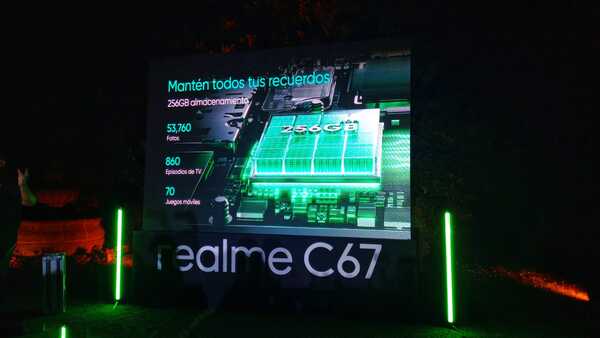 Presentación del realme C67