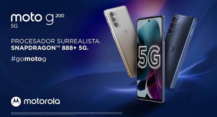 Motorola confirma la llegada del moto g200 5G a México