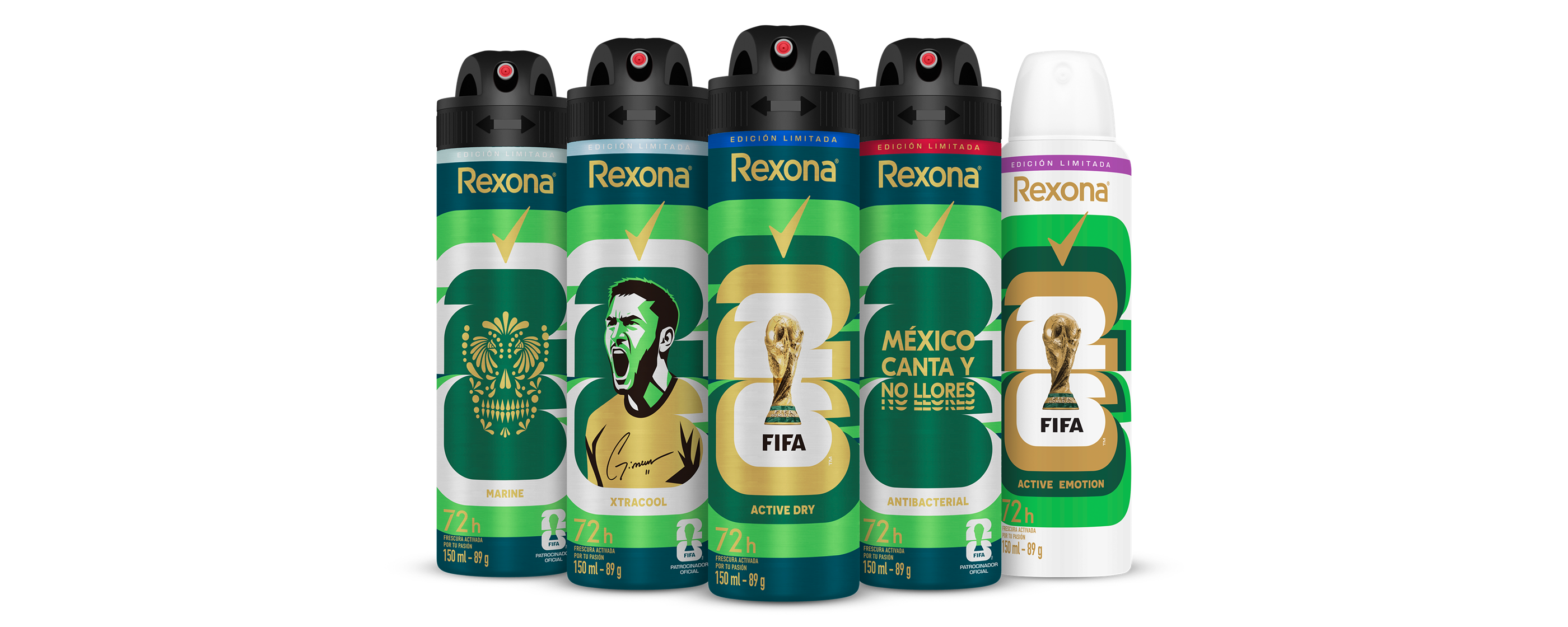 REXONA PATROCINADOR OFICIAL