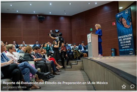 UNESCO reportó el estado de preparación de la IA de México