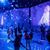 La experiencia “Immersive Disney Animation” se encuentra en la ciudad de Puebla
