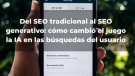 Del SEO tradicional al GEO (Generative Engine Optimization)