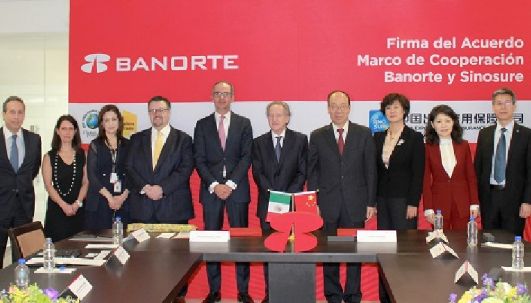 Banorte y China Export & Credit Insurance Corporation suscriben un acuerdo 