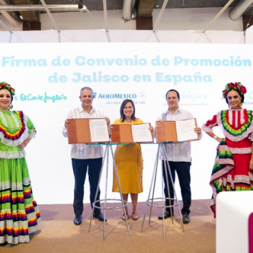 Jalisco y Yucatán firman convenio con Viajes El Corte Inglés