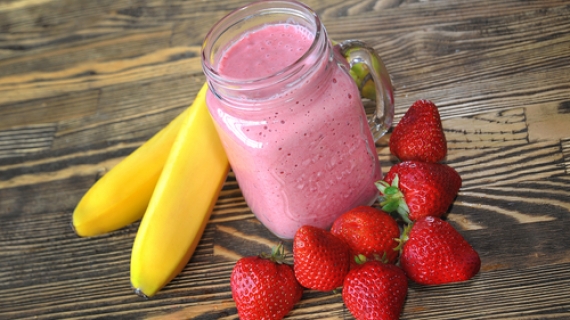 Licuado con avena
