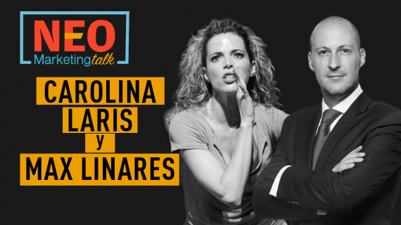 Carolina Laris y Max Linares en NEO Marketing Talk