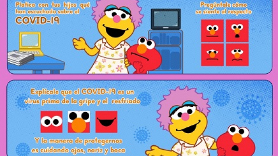 Sesame Workshop lanza “Cuidándonos el uno al otro” 
