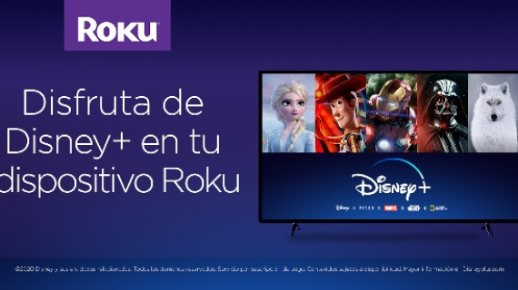DISNEY+ llega a la plataforma Roku en Latinoamérica