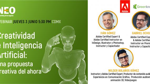 Webinar: Creatividad e inteligencia artificial: Una propuesta creativa del ahora.