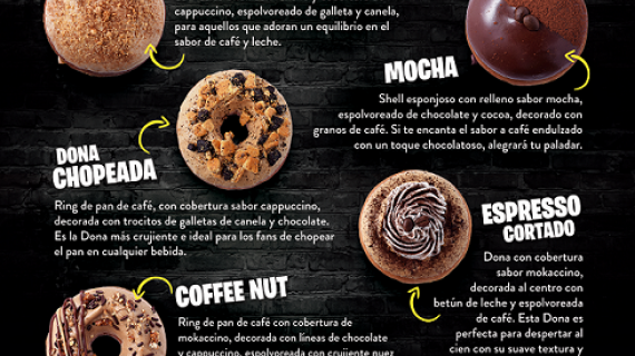 Krispy Kreme celebra el día del café con  Donas Coffee Doughnuts 