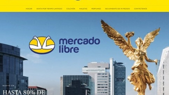  Sitio falso de Mercado Libre busca robar información financiera