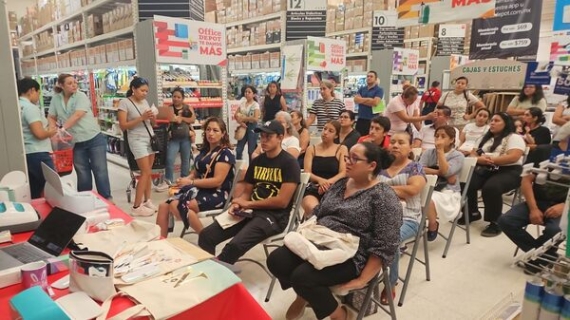 Cricut y Office Depot capacitan a más de 250 microemprendedores mexicanos
