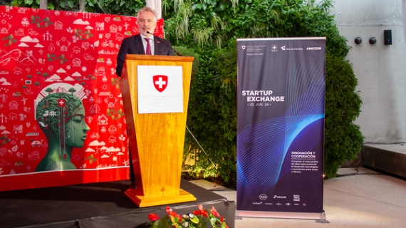 Suiza y México fortalecen la innovación con el Startup Exchange 2024