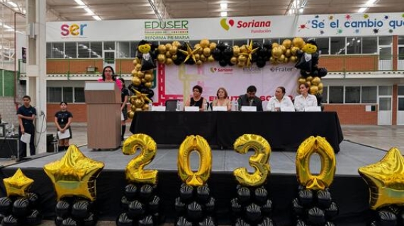 EDUSER Soriana graduó a 490 alumnos provenientes de condiciones vulnerables