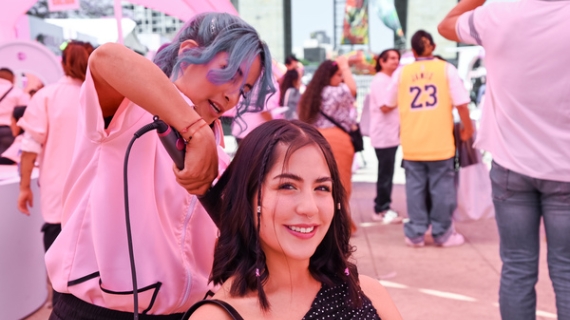 El festival que unió lo físico y lo digital para llevar el brillo del sol al cabello